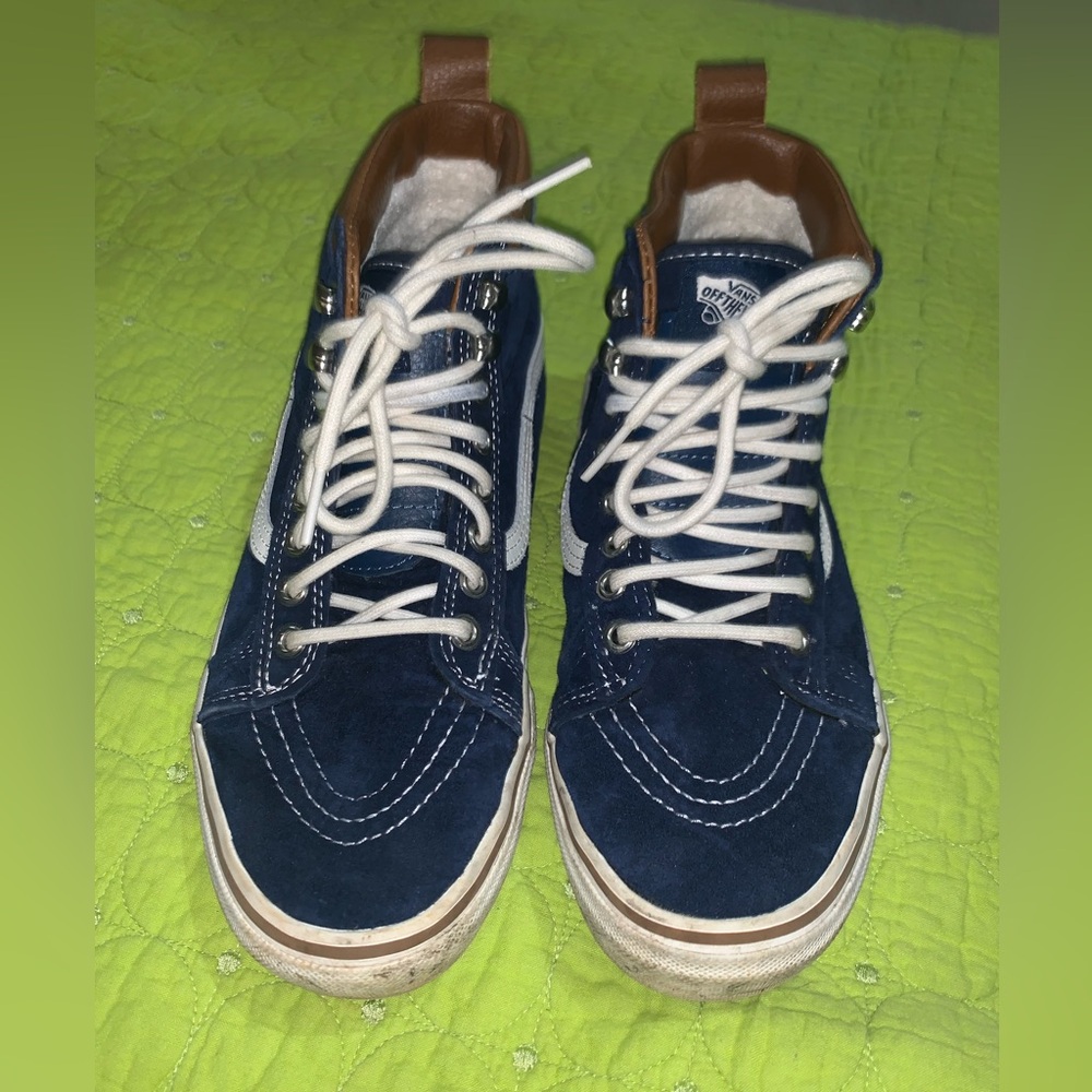 Vans Blue Old Skool Sneakers Classic Style